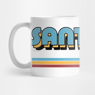Santa Fe Really Sucks - Retro Style Typography Design Mug